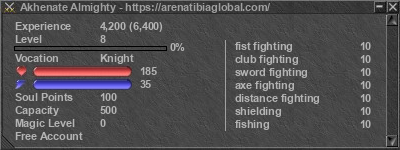 Signature for player Akhenate Almighty