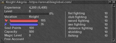 Signature for player Knight Alegria